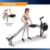 Deluxe Rowing Machine with Adjustable Air Resistance - NS-7874RW  California Fitness Products - Infographic -Storage